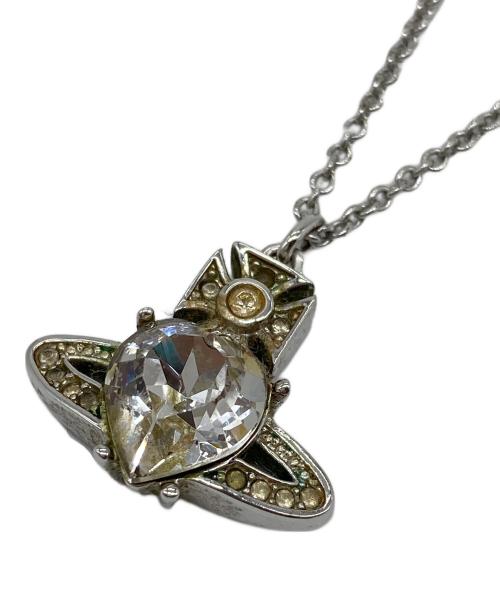 Vivienne Westwood（ヴィヴィアンウエストウッド）Vivienne Westwood (ヴィヴィアンウエストウッド) ハートオーブネックレス シルバー サイズ:実寸参照の古着・服飾アイテム