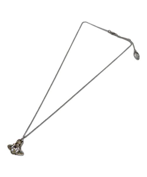 Vivienne Westwood（ヴィヴィアンウエストウッド）Vivienne Westwood (ヴィヴィアンウエストウッド) ハートオーブネックレス シルバー サイズ:実寸参照の古着・服飾アイテム