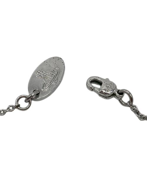 Vivienne Westwood（ヴィヴィアンウエストウッド）Vivienne Westwood (ヴィヴィアンウエストウッド) ハートオーブネックレス シルバー サイズ:実寸参照の古着・服飾アイテム