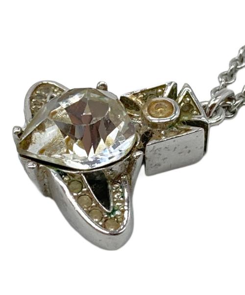 Vivienne Westwood（ヴィヴィアンウエストウッド）Vivienne Westwood (ヴィヴィアンウエストウッド) ハートオーブネックレス シルバー サイズ:実寸参照の古着・服飾アイテム