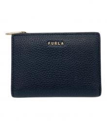 FURLA（フルラ）の古着「2つ折り財布」｜ブラック