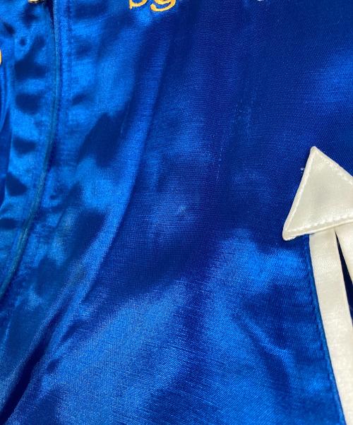 TED COMPANY（テッドカンパニー）TED COMPANY (テッドカンパニー) LUCKY DEVILS リバーシブルスカジャン　アウター ブルー サイズ:40の古着・服飾アイテム