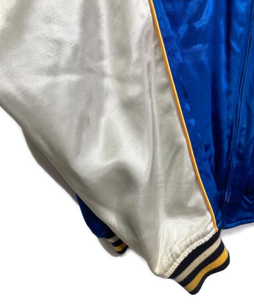 TED COMPANY（テッドカンパニー）TED COMPANY (テッドカンパニー) LUCKY DEVILS リバーシブルスカジャン　アウター ブルー サイズ:40の古着・服飾アイテム