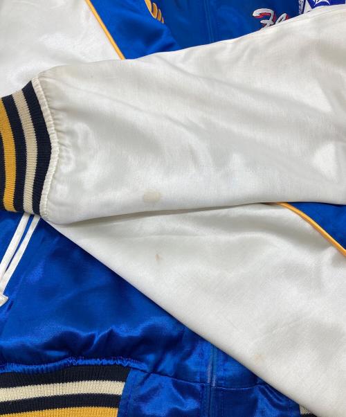 TED COMPANY（テッドカンパニー）TED COMPANY (テッドカンパニー) LUCKY DEVILS リバーシブルスカジャン　アウター ブルー サイズ:40の古着・服飾アイテム