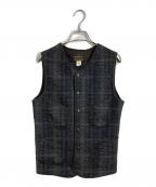 RRLダブルアールエル）の古着「ALAN VEST ウール混ベスト」｜グレー