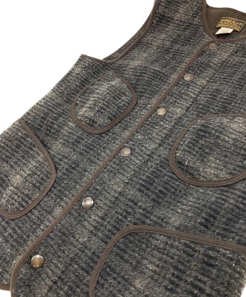 RRL（ダブルアールエル）RRL (ダブルアールエル) ALAN VEST ウール混ベスト グレー サイズ:XSの古着・服飾アイテム