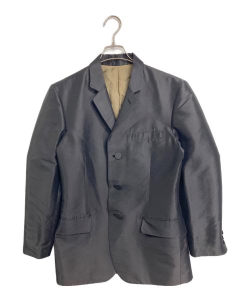 Jean Paul Gaultier homme（ジャンポールゴルチェオム）Jean Paul GAULTIER HOMME (ジャンポールゴルチェオム) タキシード3Bテーラードジャケット アウター　ライトアウター　セレモニー　日本製 ブラック サイズ:48の古着・服飾アイテム