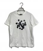 A.P.C.アーペーセー）の古着「ロゴプリントTシャツ　コットンTシャツ」｜ホワイト×ブラック