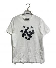 A.P.C.（アーペーセー）の古着「ロゴプリントTシャツ　コットンTシャツ」｜ホワイト×ブラック