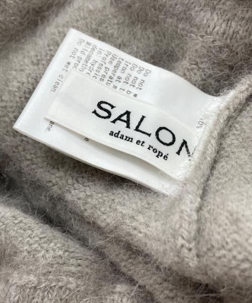 SALON adam et rope'（サロンアダムエロペ）SALON adam et rope' (サロンアダムエロペ) フォックスカシミヤ混パンツ ベージュ サイズ:FREEの古着・服飾アイテム
