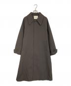 tageechitaタジチタ）の古着「Oversized Raglan Sleeve Long Coat with Belt」｜ブラウン
