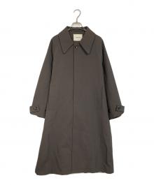 tageechita（タジチタ）の古着「Oversized Raglan Sleeve Long Coat with Belt」｜ブラウン