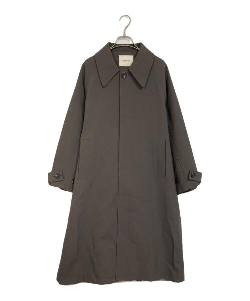 tageechita（タジチタ）tageechita (タジチタ) Oversized Raglan Sleeve Long Coat with Belt ブラウン サイズ:Sの古着・服飾アイテム