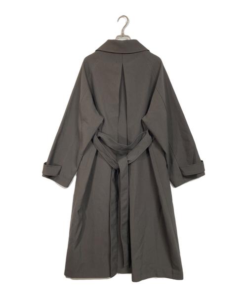 tageechita（タジチタ）tageechita (タジチタ) Oversized Raglan Sleeve Long Coat with Belt ブラウン サイズ:Sの古着・服飾アイテム