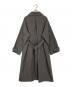 tageechita (タジチタ) Oversized Raglan Sleeve Long Coat with Belt ブラウン サイズ:S：9000円