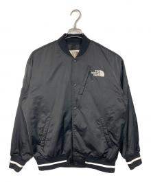 THE NORTH FACE（ザ ノース フェイス）の古着「PLAYER VARSITY JACKET」｜ブラック