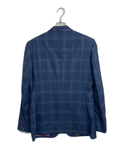 PAUL SMITH（ポールスミス）Paul Smith (ポールスミス) CANONICO社製 SUPER120’S 3ピーススーツ ネイビー サイズ:Lの古着・服飾アイテム