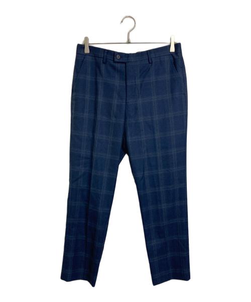 PAUL SMITH（ポールスミス）Paul Smith (ポールスミス) CANONICO社製 SUPER120’S 3ピーススーツ ネイビー サイズ:Lの古着・服飾アイテム