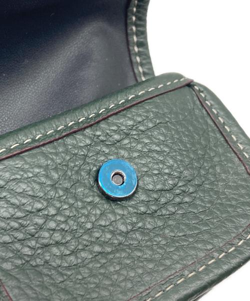 COACH（コーチ）COACH (コーチ) PEANUTS (ピーナッツ) ショルダーバッグ　スヌーピー　レザーバッグ　ポーチ付き グリーン サイズ:実寸参照の古着・服飾アイテム