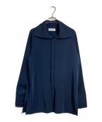 RIM.ARKリムアーク）の古着「High collar w-cuff SH」｜ネイビー