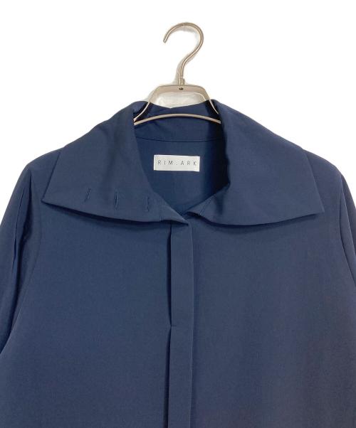 RIM.ARK（リムアーク）RIM.ARK (リムアーク) High collar w-cuff SH ネイビー サイズ:FREEの古着・服飾アイテム