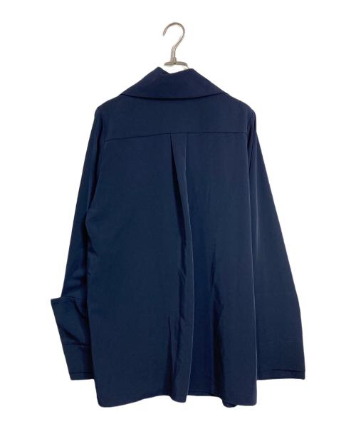 RIM.ARK（リムアーク）RIM.ARK (リムアーク) High collar w-cuff SH ネイビー サイズ:FREEの古着・服飾アイテム