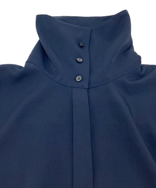RIM.ARK（リムアーク）RIM.ARK (リムアーク) High collar w-cuff SH ネイビー サイズ:FREEの古着・服飾アイテム