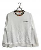 BURBERRY LONDONバーバリーロンドン）の古着「Jarrad Sweatshirt  ジェラッドスウェットシャツ　スウェット」｜ホワイト