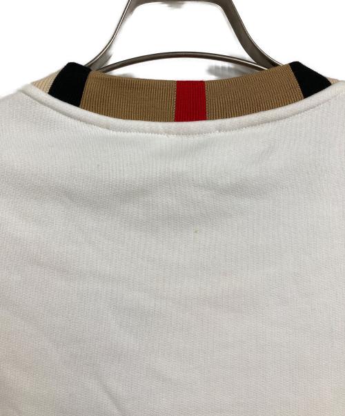 BURBERRY LONDON（バーバリーロンドン）BURBERRY LONDON (バーバリーロンドン) Jarrad Sweatshirt  ジェラッドスウェットシャツ　スウェット ホワイト サイズ:Sの古着・服飾アイテム