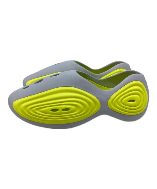 crocs（クロックス）crocs (クロックス) Ripple Steel/Acidity リップルスチールアシディティ サンダル　スポーツ　アウトドア グレー×イエロー サイズ:9の古着・服飾アイテム