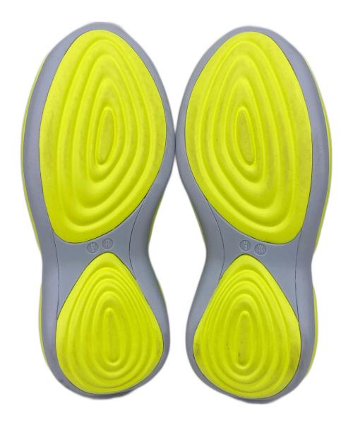 crocs（クロックス）crocs (クロックス) Ripple Steel/Acidity リップルスチールアシディティ サンダル　スポーツ　アウトドア グレー×イエロー サイズ:9の古着・服飾アイテム