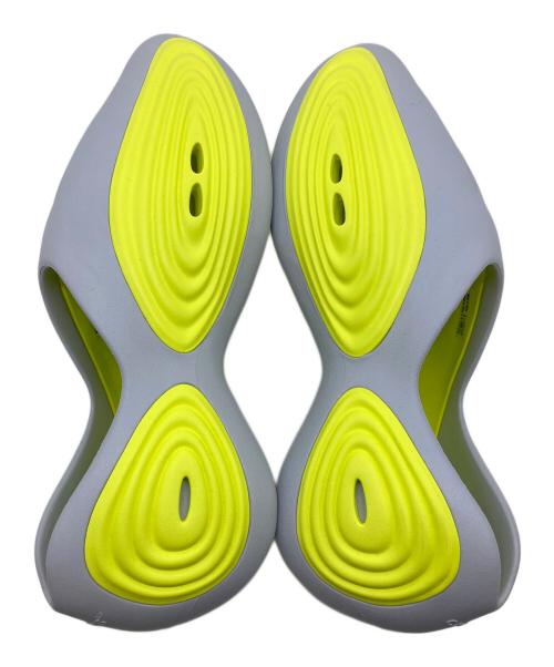 crocs（クロックス）crocs (クロックス) Ripple Steel/Acidity リップルスチールアシディティ サンダル　スポーツ　アウトドア グレー×イエロー サイズ:9の古着・服飾アイテム
