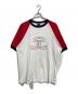 stussy（ステューシー）の古着「【古着】90'sラグランTシャツ　USA製　90年代」｜レッド×ホワイト