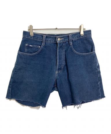 加*実様 STUSSY '00 デニムハーフ ショートパンツ 32 バックプリン 中古・古着通販】stussy (ステューシー) 【古着】デニムハーフパンツ