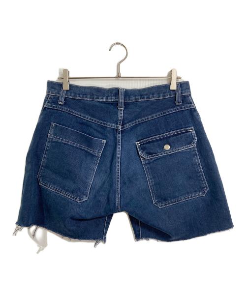 stussy（ステューシー）stussy (ステューシー) 【古着】デニムハーフパンツ　USA製 インディゴ サイズ:32の古着・服飾アイテム