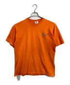 NIKEナイキ）の古着「【古着】90's ロゴTシャツ　USA製　90年代」｜オレンジ