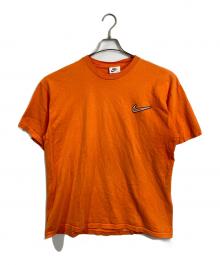 NIKE（ナイキ）の古着「【古着】90's ロゴTシャツ　USA製　90年代」｜オレンジ