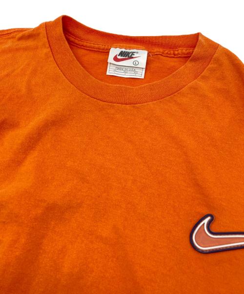NIKE（ナイキ）NIKE (ナイキ) 【古着】90's ロゴTシャツ　USA製　90年代 オレンジ サイズ:Lの古着・服飾アイテム