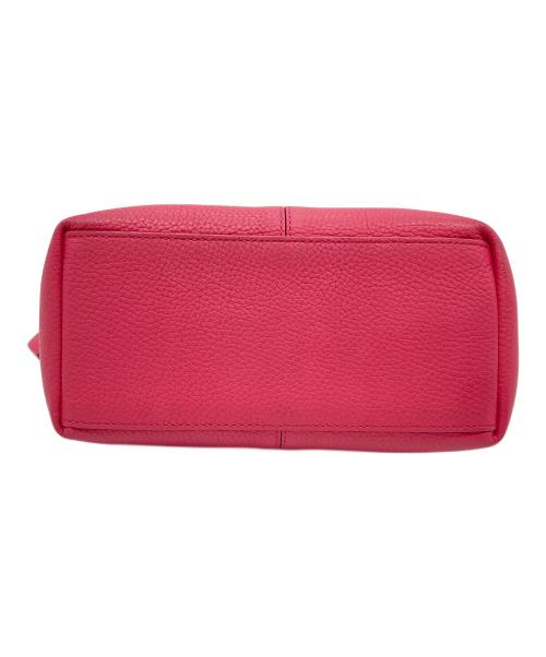 MAISON de SABRE（メゾン ド サブレ）maison de sabre (メゾン ド サブレ) スモールソフトトート レザー 2WAY ショルダーバッグ　ハンドバッグ　セレモニー ピンク サイズ:実寸参照の古着・服飾アイテム