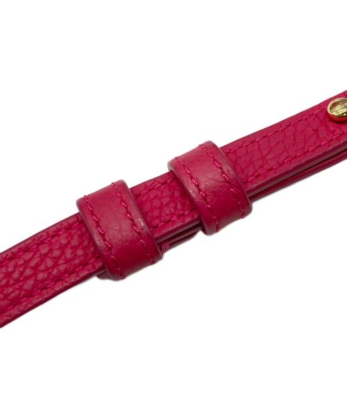 MAISON de SABRE（メゾン ド サブレ）maison de sabre (メゾン ド サブレ) スモールソフトトート レザー 2WAY ショルダーバッグ　ハンドバッグ　セレモニー ピンク サイズ:実寸参照の古着・服飾アイテム