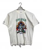 SAPEurサプール）の古着「ビックリマン スーパーデビル Tシャツ　半袖カットソー　Tee」｜ホワイト