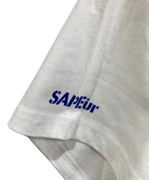 SAPEur（サプール）SAPEur (サプール) ビックリマン スーパーデビル Tシャツ　半袖カットソー　Tee ホワイト サイズ:XXL 未使用品の古着・服飾アイテム