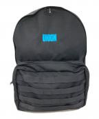 UNION×OUTDOOR PRODUCTSユニオン×アウトドア プロダクツ）の古着「Large Pals Backpack　ラージパルズバックパック　リュック　通勤 通学 仕事 出張 旅行 トラベル タウンユース」｜ブラック