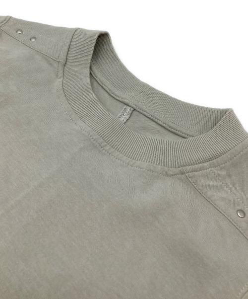 RICK OWENS（リックオウエンス）RICK OWENS (リックオウエンス) Tシャツ グレー サイズ:38の古着・服飾アイテム