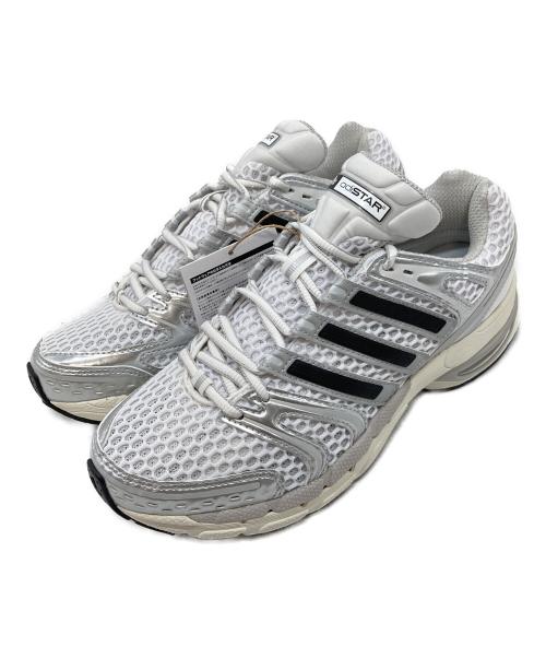 adidas（アディダス）adidas (アディダス) ADISTAR CONTROL 5 ローカットスニーカー ホワイト サイズ:US7 未使用品の古着・服飾アイテム
