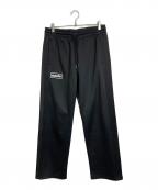 PLEASURES×oasisプレジャーズ×オアシス）の古着「FOREVER TRACK PANTS BLACK」｜ブラック