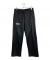 PLEASURES（プレジャーズ）の古着「FOREVER TRACK PANTS BLACK」｜ブラック