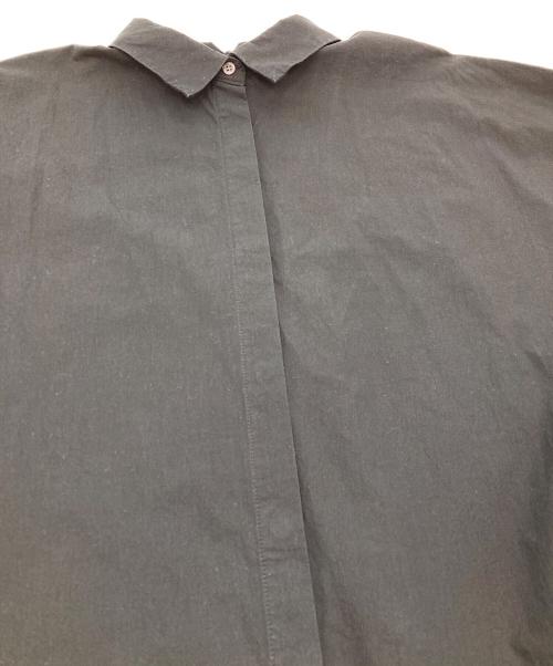 BEARDSLEY（ビアズリー）BEARDSLEY (ビアズリー) 袖レース切り替えシャツ ブラック サイズ:実寸参照の古着・服飾アイテム