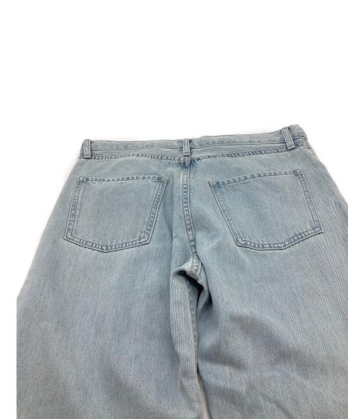 BEARDSLEY（ビアズリー）BEARDSLEY (ビアズリー) ドロストストレートデニム ブルー 未使用品の古着・服飾アイテム