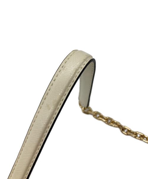 MARC JACOBS（マークジェイコブス）MARC JACOBS (マークジェイコブス) SNAP SHOT WALLET ON CHAIN チェーンショルダーバッグ ピンク×ブラック サイズ:実寸参照の古着・服飾アイテム